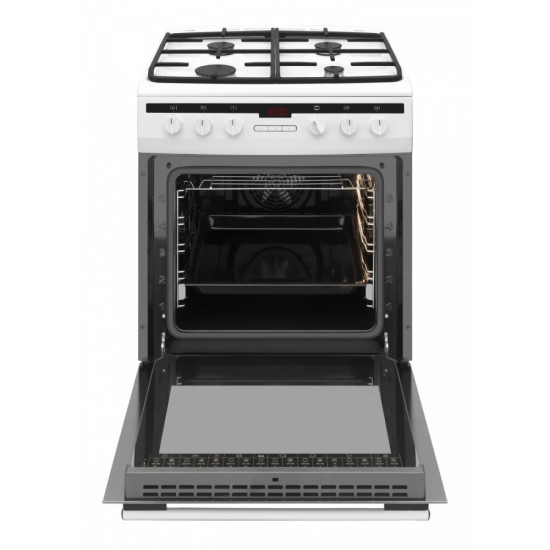 Kuchnia gazowo-elektryczna 617GEH3.33HZpTaDpA(W) PIZZA