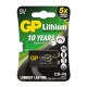 Bateria litowa GP LITHIUM 9V L522/LA522/6F22 blister 1 szt.
