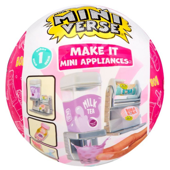 Figurki Miniverse Make It Mini Appliances display 8 sztuk
