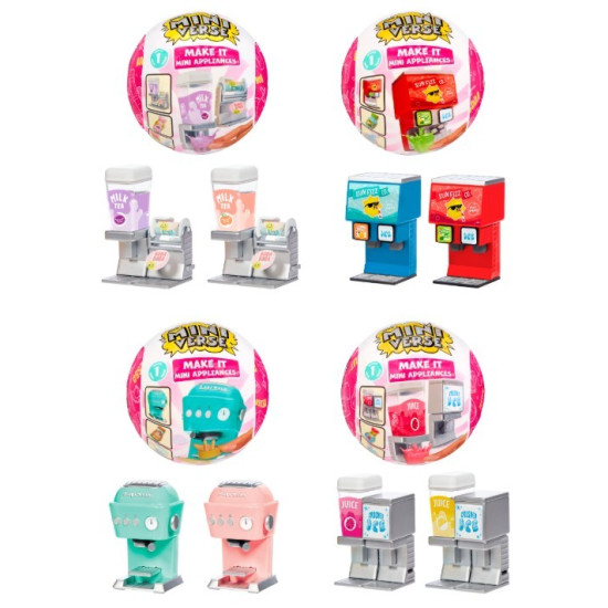 Figurki Miniverse Make It Mini Appliances display 8 sztuk