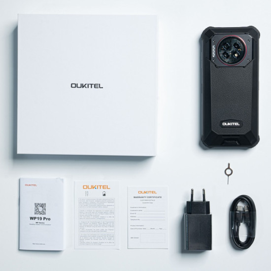 Smartfon WP19 Pro 8/256 GB czarny 