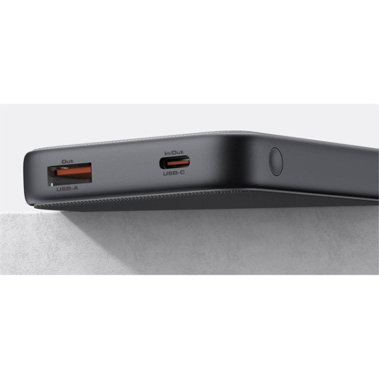 PB-Y46 Power Bank | 10000 mAh | 15W | 2xUSB | LED | kabel USB-C 