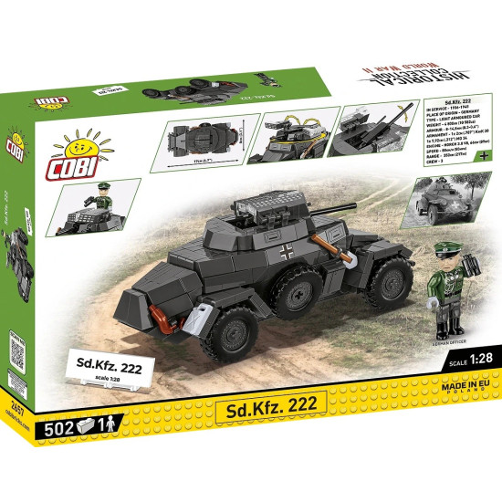 Klocki Sd.Kfz 222 502 klocki