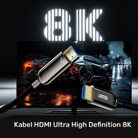 Kabel 0ptyczny HDMI 2.1 AOC 8K 120Hz 15m; C11085GY01-15M 
