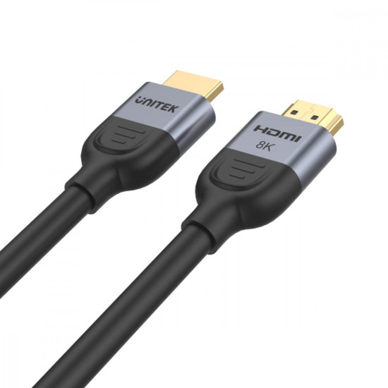 Kabel HDMI 2.1 8K 60Hz 2m; czarny; C11086GY01-2M 