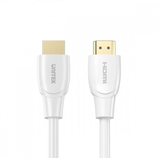 Kabel HDMI 2.0 4K 60Hz; 1m; biały; C11090AWH03-2M 