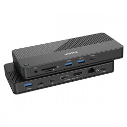 Stacja dokująca 12w1 USB-C, HDMI 2.1, USB 4, PD 100W; D1079A