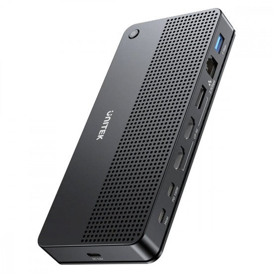 Stacja dokująca 13w1 USB-C, HDMI 2.1,DP 2.0,RJ45,10GBPs;D1104A01
