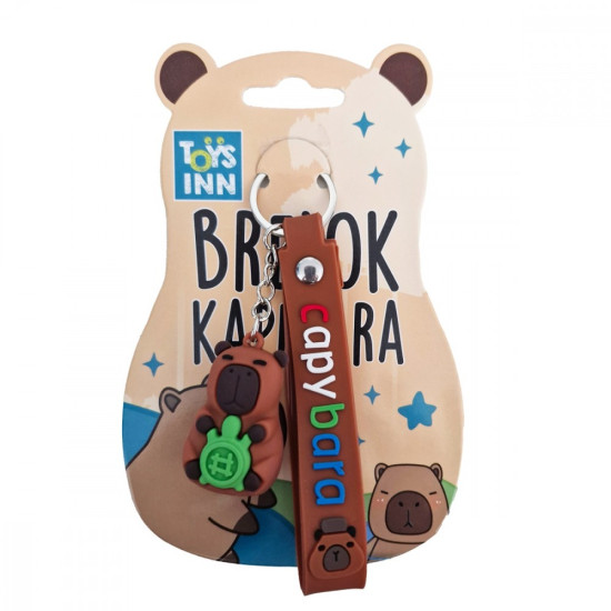 Breloki Kapibara mix Display 12 sztuk