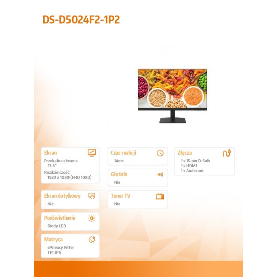 Monitor DS-D5024F2-1P2 