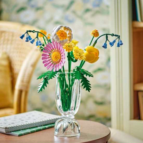 Klocki Botanicals 10347 Mały bukiet żółtych kwiatów 