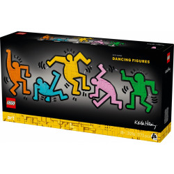 Klocki ART 31216 Keith Haring - tańczące postacie 
