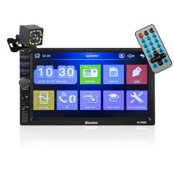 Radio samochodowe BC9000 2DIN 7 cali RDS USB microSD 4x50W kamera cofania