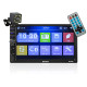 Radio samochodowe BC9000 2DIN 7 cali RDS USB microSD 4x50W kamera cofania