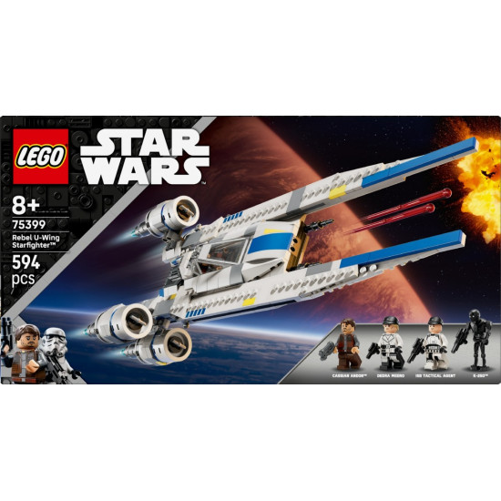 Klocki Star Wars 75399 Myśliwiec U-Wing Rebelii 
