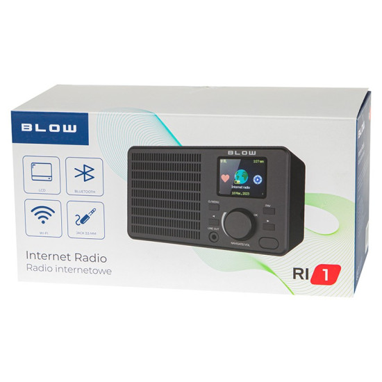 Radio przenośne RI1 internetowe