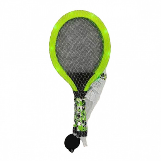 Tenis plażowy - rakietki świecące i lotka