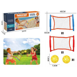 Gra plażowa siatka-łapacz