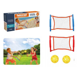 Gra plażowa siatka-łapacz