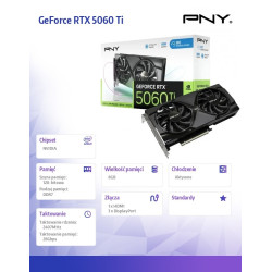 Karta graficzna GeForce RTX 5060 Ti OC 8GB VCG5060T8DFXPB1-O