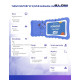 Tablet KidsTAB7 V2 4/32GB niebieskie etui kamera 2MP