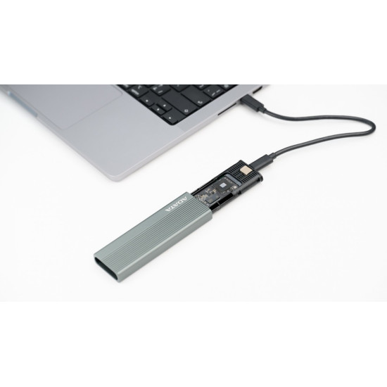 Obudowa zewnętrzna SSD M.2 EC680 USB3.2C 10Gbps