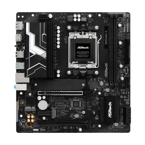 Płyta główna B850M-X R2.0 AM5 2DDR5 M.2 USBC mATX 