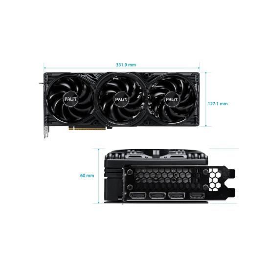 Karta graficzna RTX 5080 GAMING PRO OC 16GB GDDR7 256bit 3DP/HDMI 