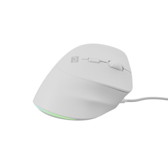 Mysz wertykalna NATEC CRAKE 2 PRO 128000DPI optyczna biała 