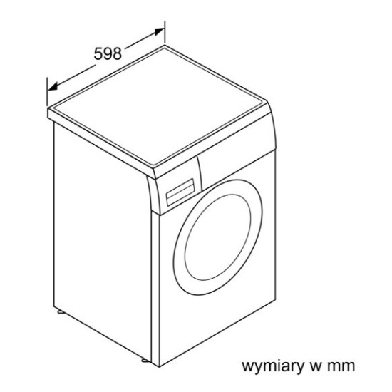 Pralka wolnostojąca WUU28T10PL
