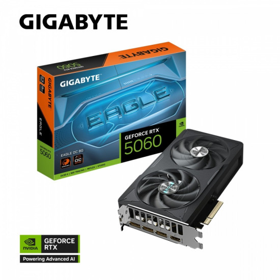 Karta graficzna GeForce RTX 5060 EAGLE OC 8G GDDR7 3DP/HDMI