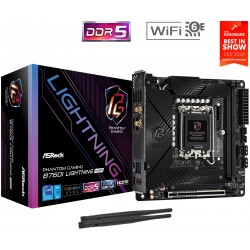 Płyta główna B760I LIGHTNING WIFI s1700  2DDR5 mITX DP/HDMI 