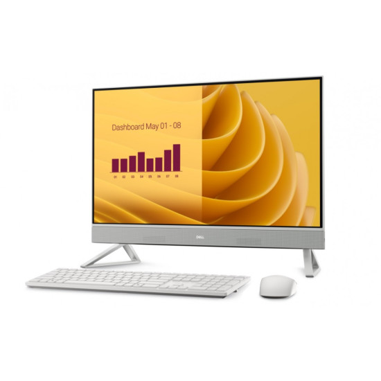 Komputer Dell 27 All-in-One EC27250 Win11Pro CORE 7-150U/16GB/1TB/27.0 FHD Touch/GeForce MX 570A/Cam/WLAN + BT/Backlit Kb/3Y ProSupport