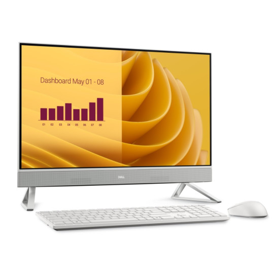 Komputer Dell 27 All-in-One EC27250 Win11Pro CORE 7-150U/16GB/512GB SSD/27.0 FHD/Intel Graphics/Cam/WLAN + BT/Backlit Kb/3Y ProSupport