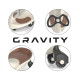 Jeździk Grawitacyjny Gravity beżowo-brązowy