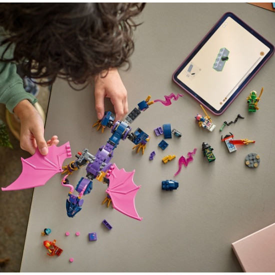 Klocki Ninjago 71842 Smoczy mistrz Rontu 