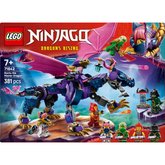 Klocki Ninjago 71842 Smoczy mistrz Rontu 