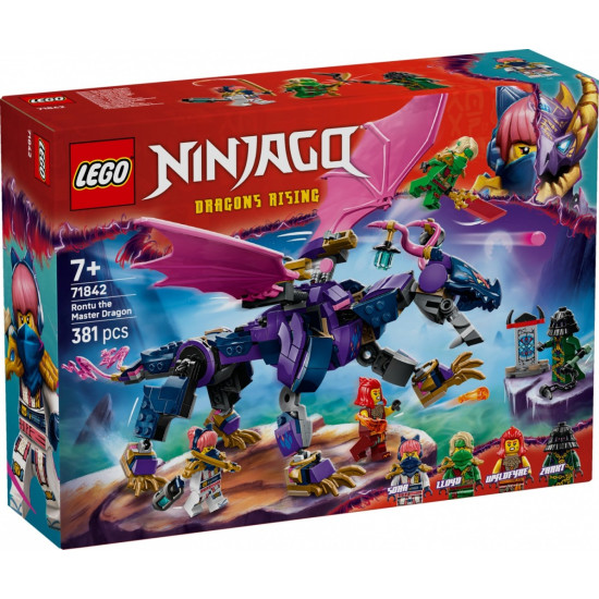 Klocki Ninjago 71842 Smoczy mistrz Rontu 