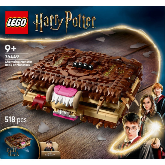 Klocki Harry Potter 76449 Potworna księga potworów z zębami 