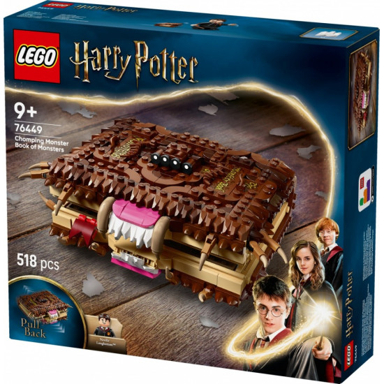 Klocki Harry Potter 76449 Potworna księga potworów z zębami 