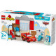 Klocki DUPLO Disney 10456 Wizyta McQueena w warsztacie Wójta 