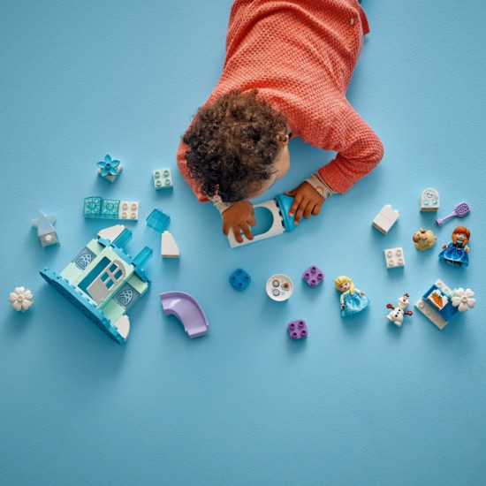 Klocki DUPLO Disney 10455 Przyjęcie w lodowym zamku Anny i Elzy 