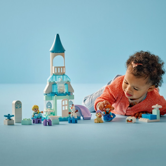 Klocki DUPLO Disney 10455 Przyjęcie w lodowym zamku Anny i Elzy 