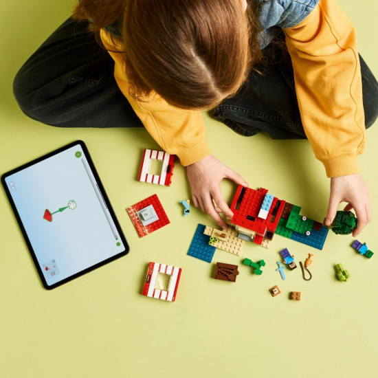 Klocki Minecraft 21275 Dom TNT w dżungli 