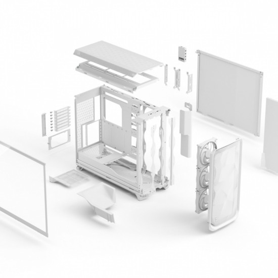 Obudowa Meshify3XL Ambience ProRGB WhiteTG Clear Tint 