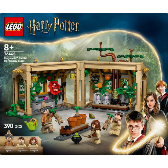 Klocki Harry Potter 76445 Zamek Hogwart: zajęcia z zielarstwa 