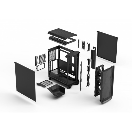 Obudowa Meshify 3 Black Solid 