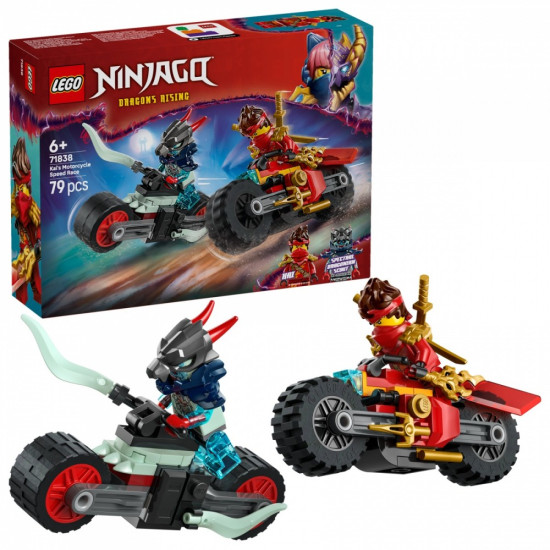 Klocki Ninjago 71838 Wyścig motocyklowy Kaia 