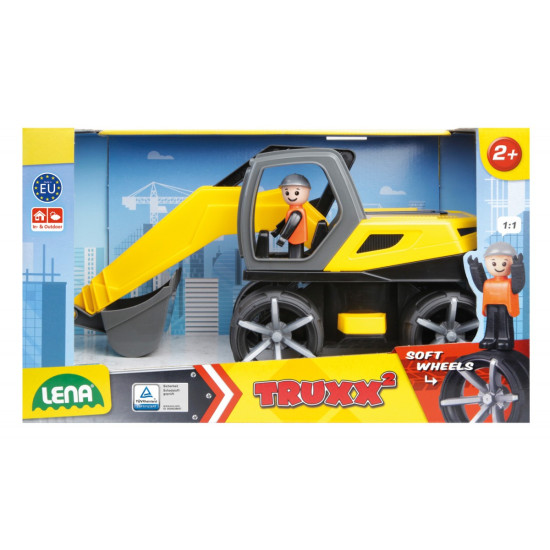 Koparka Truxx2 w otwartym pudełku