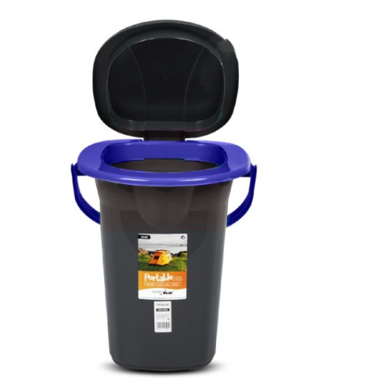 Toaleta turystyczna GB320BB czarno-granatowa